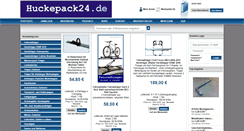 Desktop Screenshot of huckepack24.de