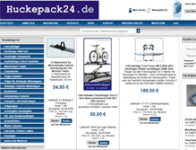 Tablet Screenshot of huckepack24.de